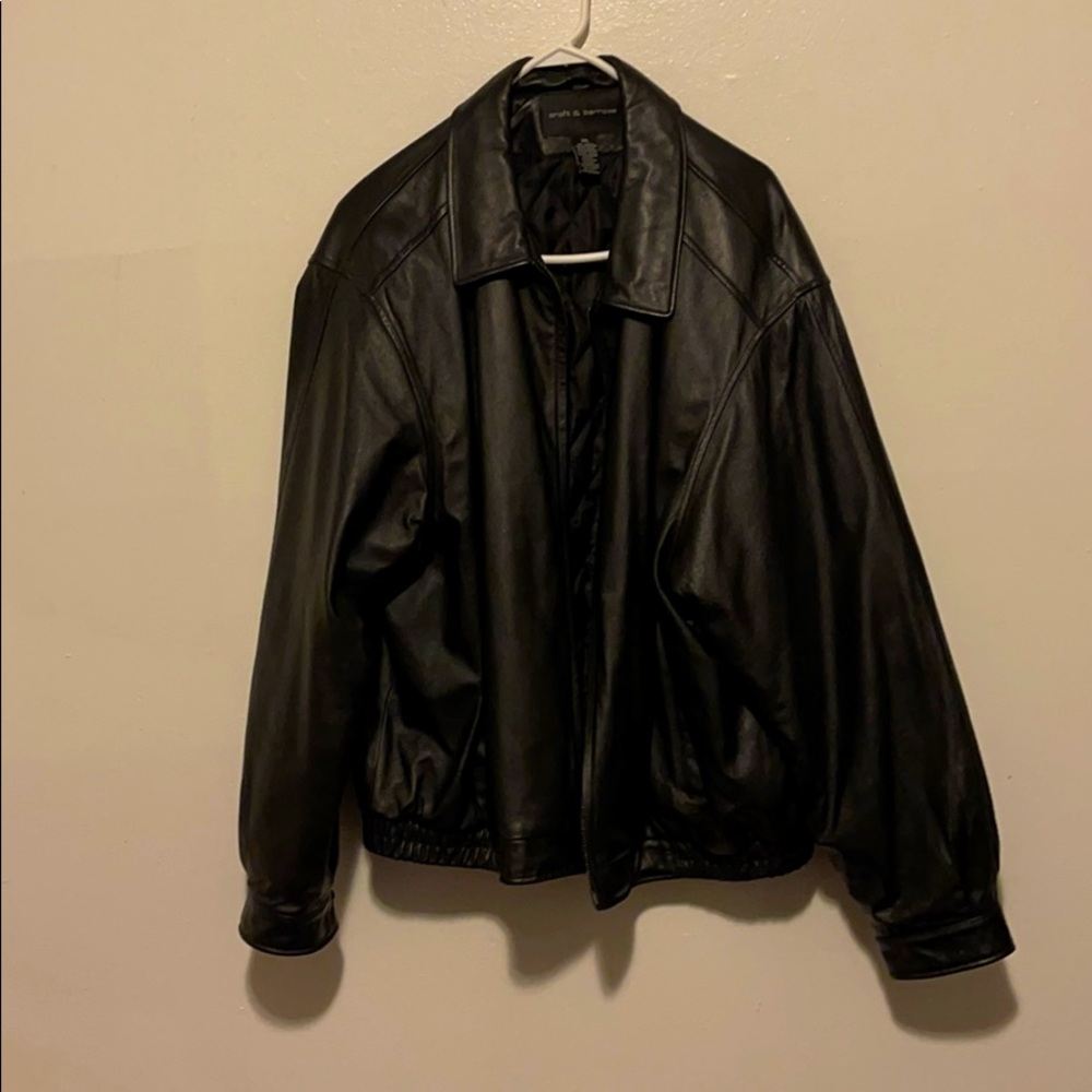 Croft & barrow Leather Jacket